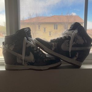 Used Nike NewWorld Limited Edition Camo Japan Wedges